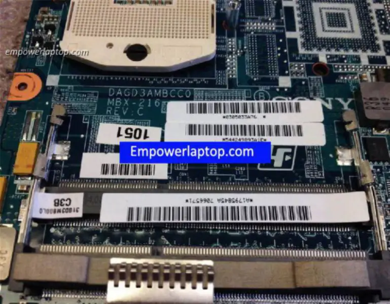 Placa base Sony MBX-216 A1795845A VAIO VPCS1 VPCS132GX DAGD3AMBCC0