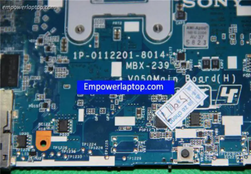 Sony VPC-CB A1818255B A1848524A A1818266B MBX-239 1P-0112201-8014 Placa base