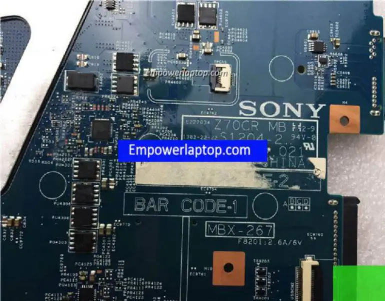 Placa base Sony VAIO SVE171B11M SVE171 MBX-267 A1884318A 48.4MR10.011