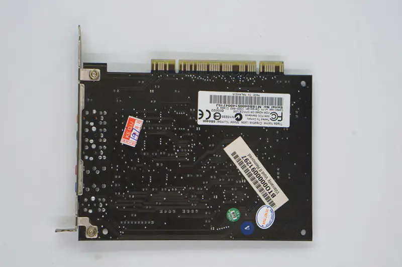 Creative Sound Blaster Audigy 2 SB0400 Tarjeta de sonido PCI de 7.1 canales