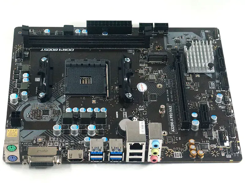 MSI A320M-A PRO MAX Placa Base A320M MATX A320 DDR4 32G