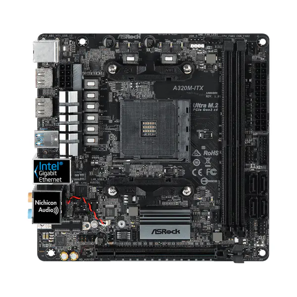 Placa base Asrock A320M-ITX