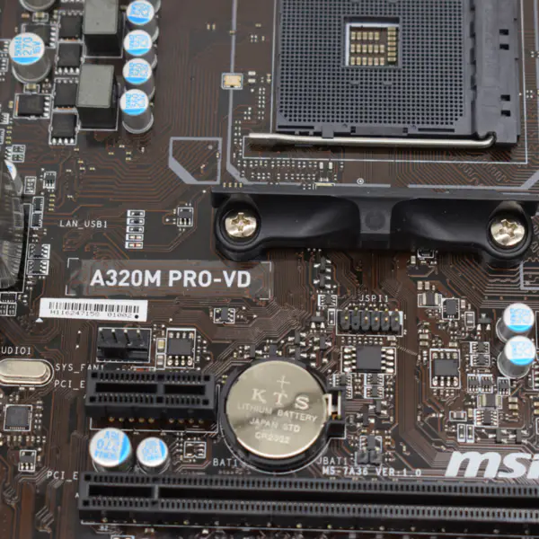 MSI A320M PRO-VD Placa Base AM4 A320 DDR4 Sata3