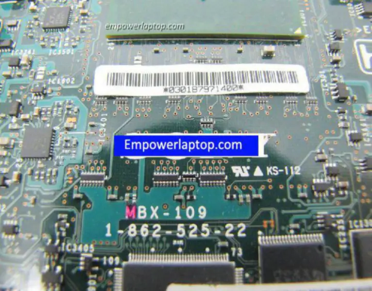 Placa base Sony A8068749A MBX-109 1-862-525-22