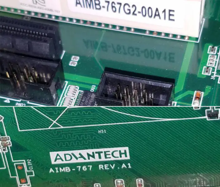 Advantech AIMB-767 REV.A1 AIMB-767G2-00A1E placa base industrial