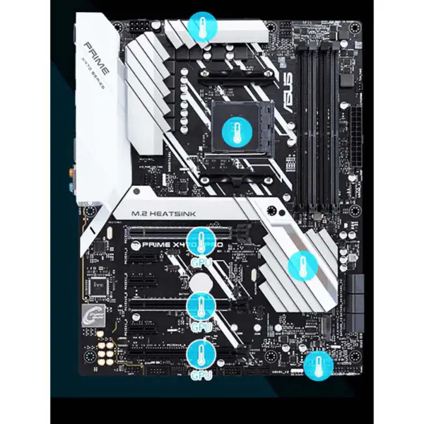 Placa Base Para Asus Prime X470-pro