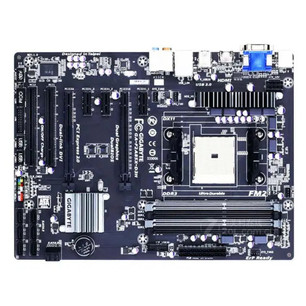 F2a85x-d3h Placa Base Para Gigabyte Fm2 Placa Base