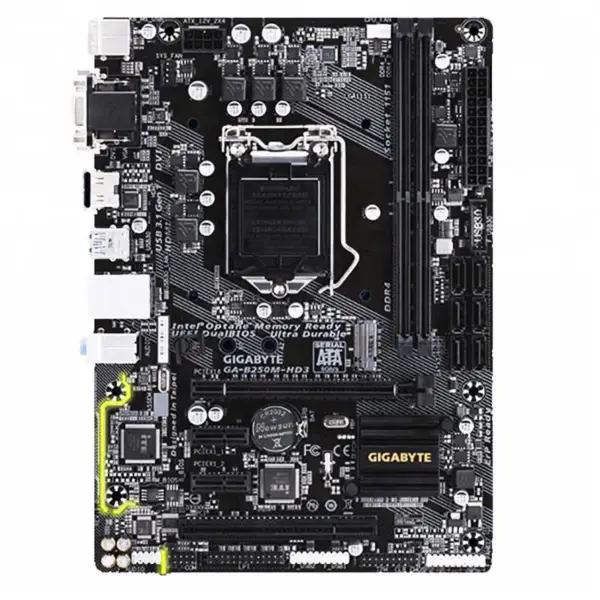 Placa Base Gaming Para Gigabyte B250m-hd3 Soporta I3 I5