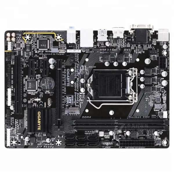 Placa Base Gaming Para Gigabyte B250m-hd3 Soporta I3 I5