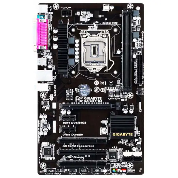 H81 Placa Base Para Gigabyte Ga-h81-d3