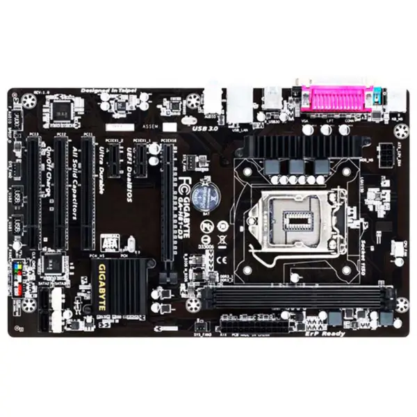 H81 Placa Base Para Gigabyte Ga-h81-d3