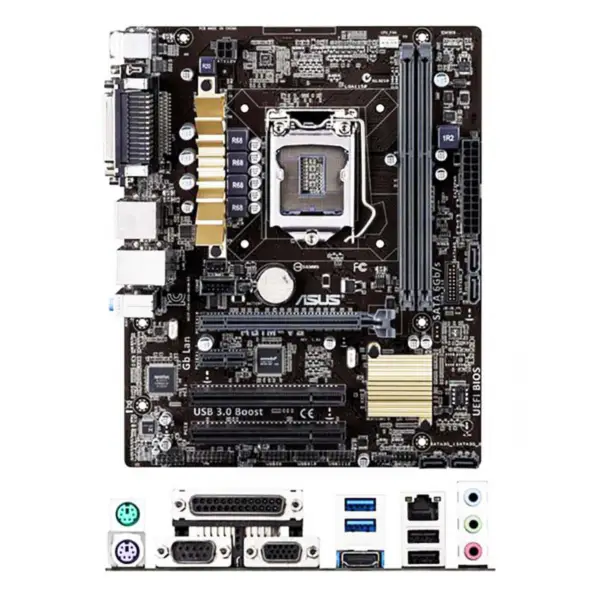 H81 Placa Base Para Asus H81m-v3