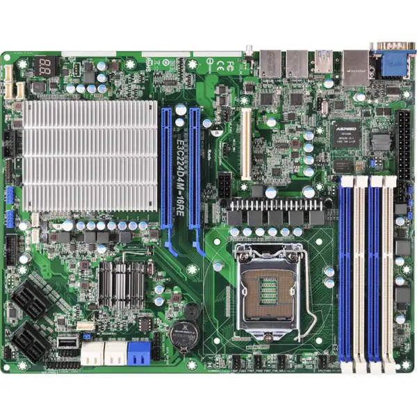 Asrock E3c224d4m-16re Lga1150 Ddr3 Soporte E3-1200 V3