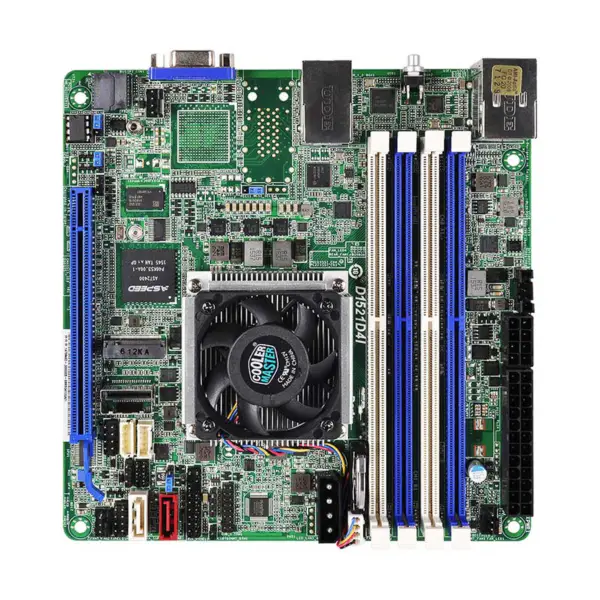 Asrock D1521d4i Lga1150 Ddr4 128gb Soporte Xeon D1521