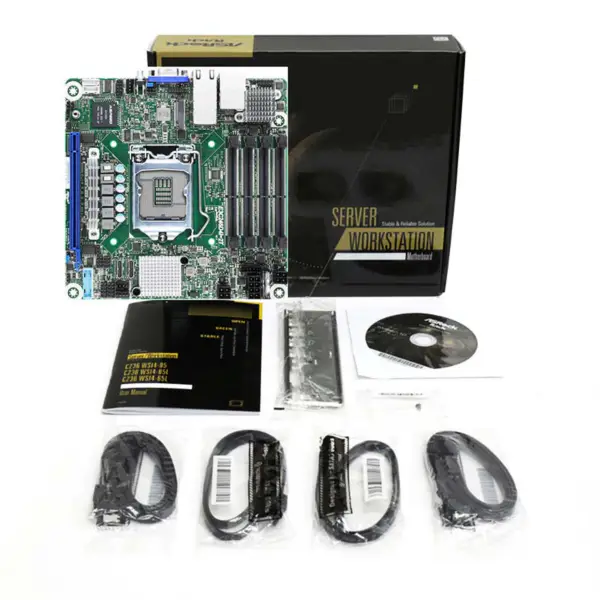 Placa base Asrock E3c246d4i-2t