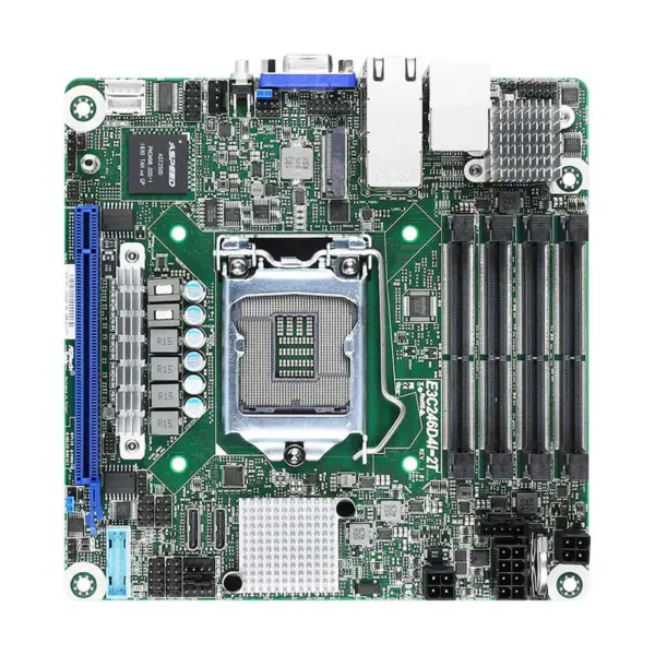 Placa base Asrock E3c246d4i-2t