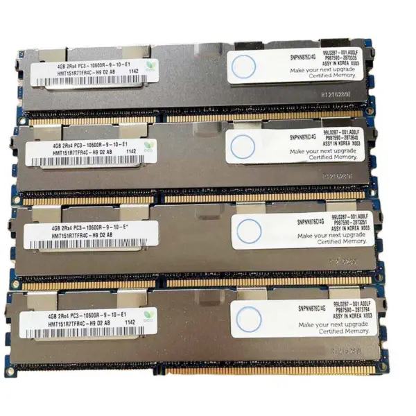 2pcs Hmt151r7tfr4c-h9 Ram Para Sk Hynix 4gb Ddr3 1333mhz 2rx4 Pc3-10600r Memoria