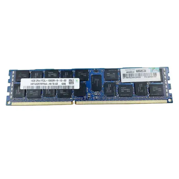 Memoria De Servidor Para Hp 647901-b21 647653-081 16gb Ddr3 1333 10600r Ram