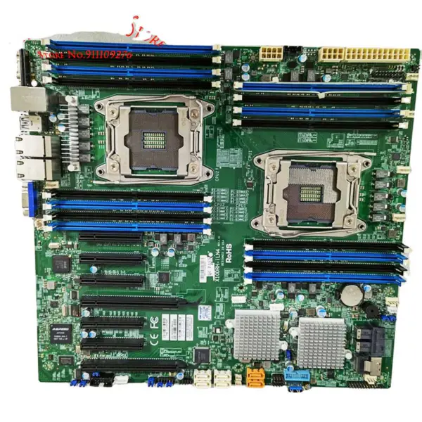 X10drh-iln4 Para Supermicro Placa Base Lga2011 E5-2600 V4/v3 Familia Ddr4 Ipmi 2.0