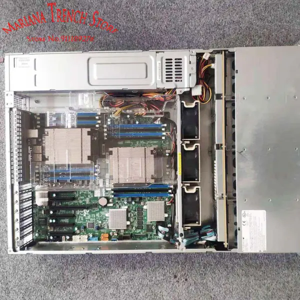 X10drh-ct Para Supermicro Placa Base Lga2011 E5-2600 V4/v3 Familia Ddr4 Doble Puerto 10gbase-t Sas3 (12gbps) Ipmi 2.0