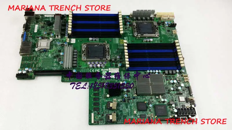 X8dtu-6f+ Para Supermicro Placa Base Procesador Xeon Serie 5600/5500 82576 Controlador Gigabit Ethernet De Doble Puerto Ipmi 2.0