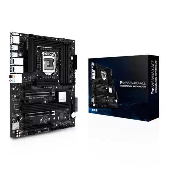 Pro Ws W480-ace Atx Workstation Motherboard Lga 1200 Procesadores Core I9/i7/i5/i3 Xeon W de 10ª/11ª Generación