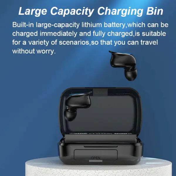 2023 Amazons Top Venta Q32 Tws 5.0 auriculares inalámbricos Blue Tooth manos libres estéreo auricular con estuche de carga