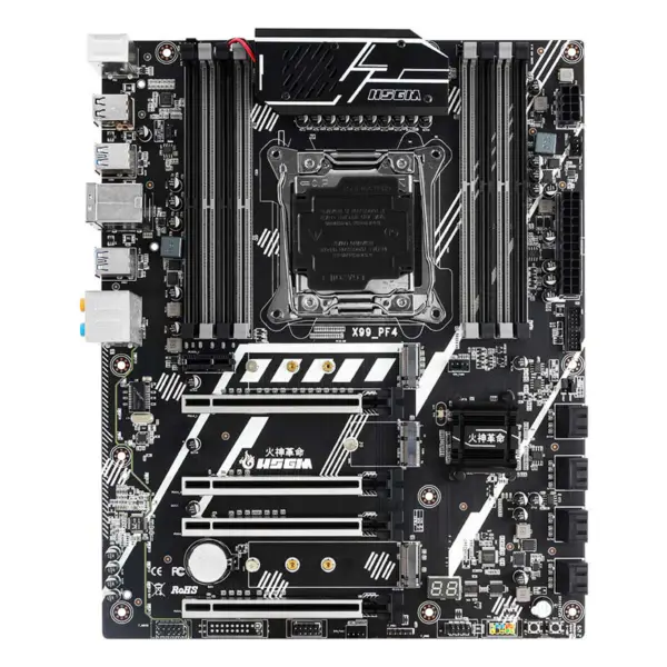 Hsgm X99-pf4 Soporte 22nm Procesador Servidor Universal Pci-e 3.0 Placa Base Ordenador