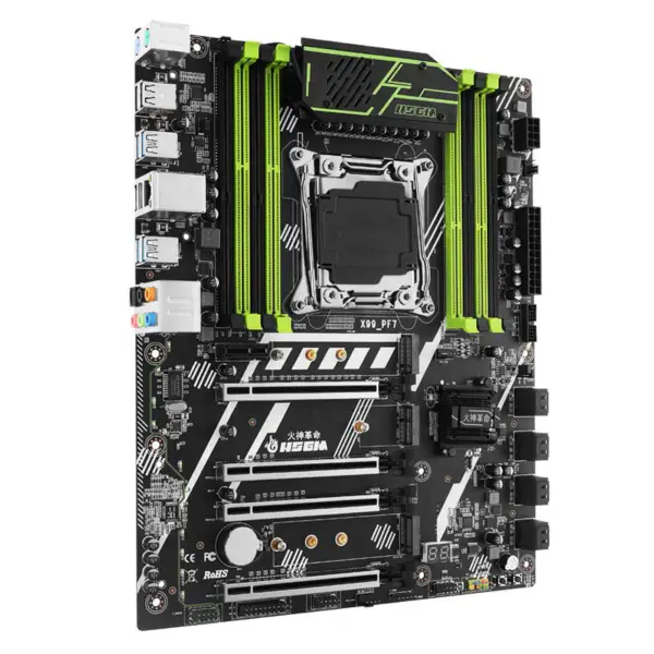 Hsgm X99-pf7 Soporte Cuatro Canales Ddr3/ddr4 Chipset X99 Placa Base Servidor