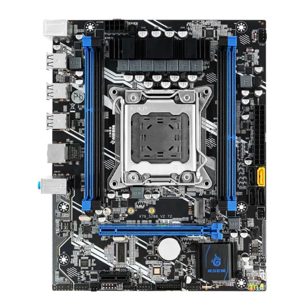 Hsgm X79-s288 Placa Base Soporte Doble Canal Ddr3 Placa Base De Ordenador Para Servidor