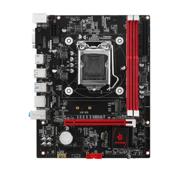 Hsgm B85-v8185 Lga 1150 Cpu Socket Memoria 16gb Placa Base Para Ordenador