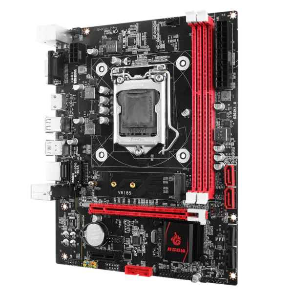 Hsgm Desktop H81-v8185 Lga 1150 Cpu Socket Placa Base De Ordenador