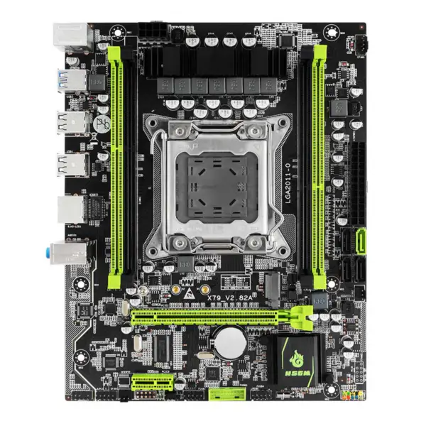 Hsgm X79-s290 Soporta Cuatro Canales De Memoria Ddr3 128gb Pci-e 3.0 Placa Base De Servidor