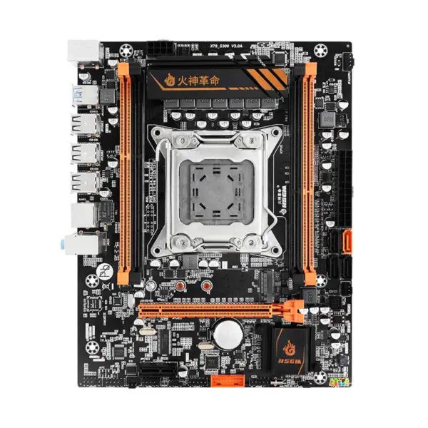 Hsgm X79-s300 Placa Base Servidor 4*usb3.0+9*usb2.0 Puerto128gb Memoria Placa Base Ordenador Alto Rendimiento