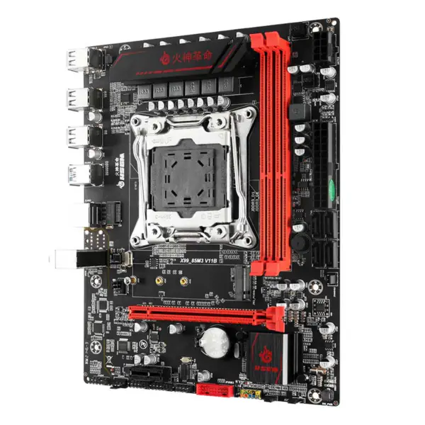 Hsgm X99-85m3 Placa Base Chipset Lga 2011-3 Soporte Doble Canal Ddr3 Pc Servidor Placa Base
