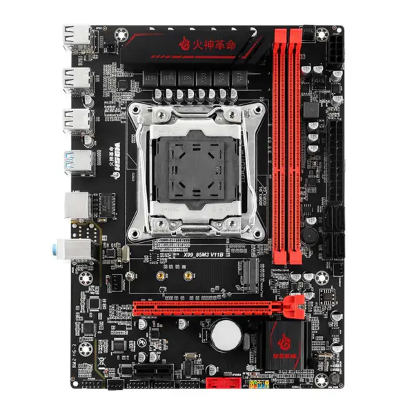 Hsgm X99-85m3 Placa Base Chipset Lga 2011-3 Soporte Doble Canal Ddr3 Pc Servidor Placa Base