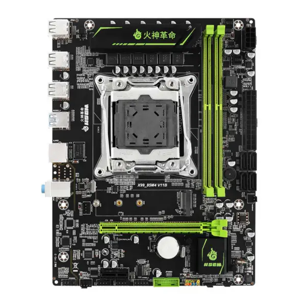 Hsgm X99-85m4 Placa Base Soporta Doble Canal De Memoria Ddr4 2133/2400mhz Placa Base Para Sobremesa