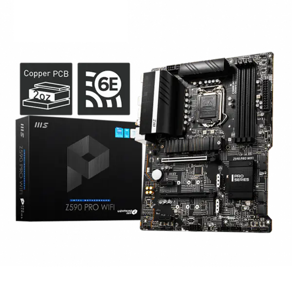 Placa Base Lga 1200 Z590m Placa Base Ddr4 10th 11th Gen Z590 Pro Wifi