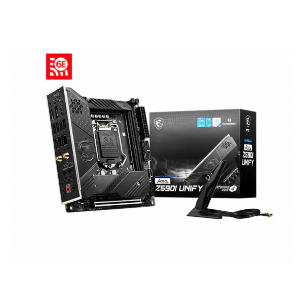 Placa Base Gaming Lga 1200 Z590 Atx 10th 11th Gen Meg Z590i Unify Itx