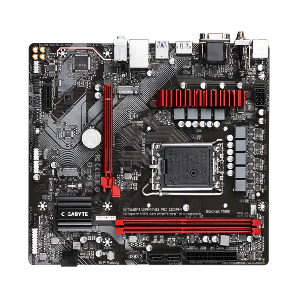 Placa base Gigabyte B760M GAMING AC DDR4