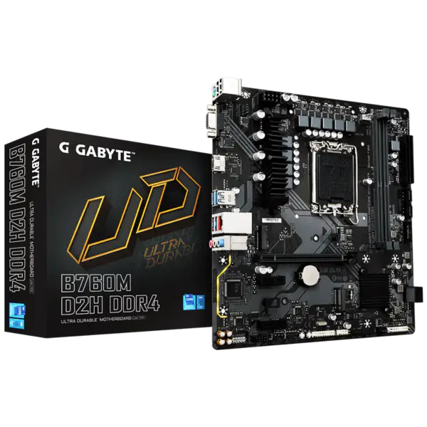 Placa base Gigabyte B760M D2H DDR4