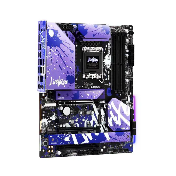 AsRock Placa Base Z790 Livemixer Ddr5 Atx Lga 1700 13th Gen Z790 Livemixer 13600k 13700k