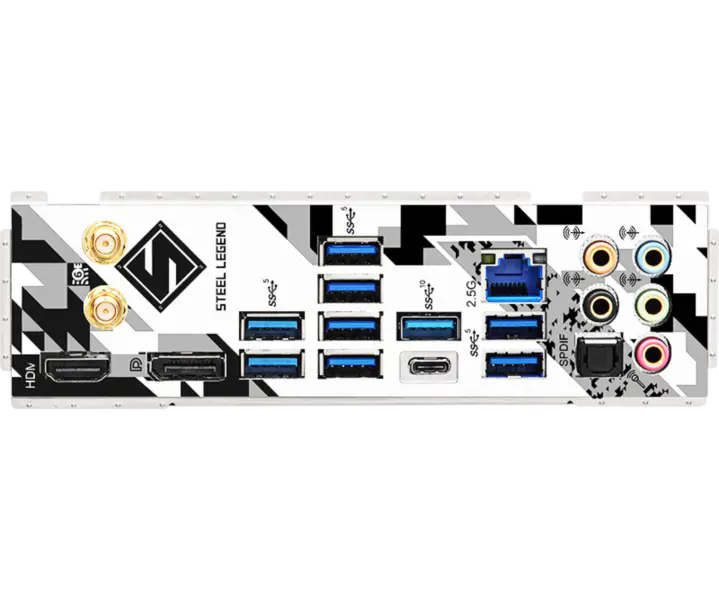 AsRock Placa Base Z790 Steel Legend Wifi6 Memoria Ddr5 Lga 1700 13th Gen Z790 Steel Legend Wifi6 13600k 13700k