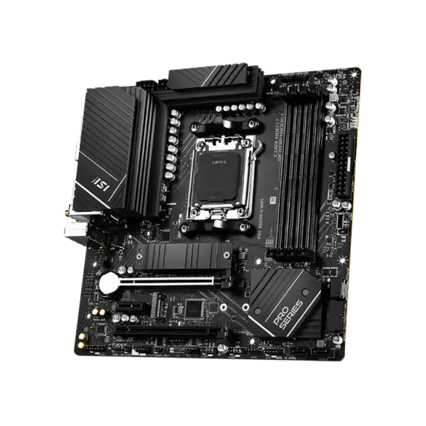 Ms M-atx Placa Base Pro B650m-a Wifi Ddr5 Am5 Soporte Cpu 7950x 7900x 7700x 7600x B650m-a
