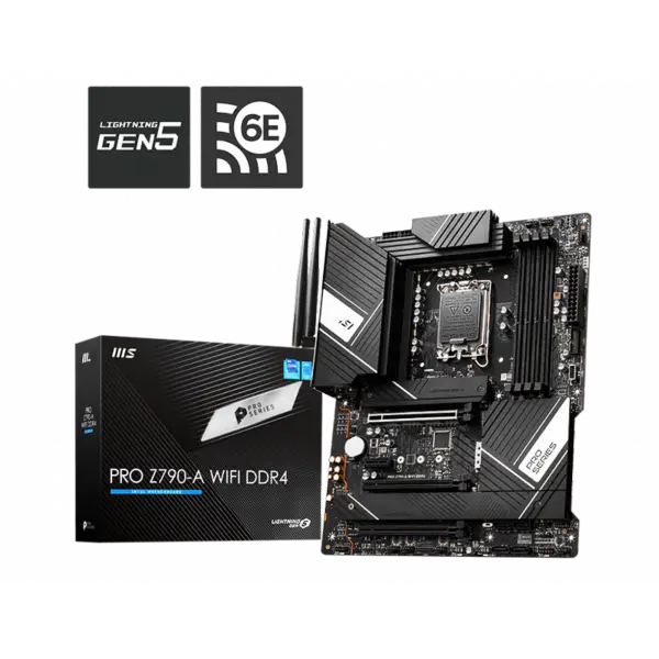Ms Placa Base Pro Z790 Z790-a Wifi Ddr4 D4 Memoria Lga 1700 Intl 13th 12th Gen Z790-p 13900k 13600kf 13700kf 13900kf
