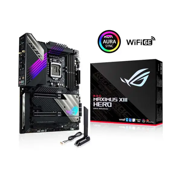 Asus Placa Base Z590 Memoria Placa Base Rog Strix Maximus Xiii Hero M13h Ddr4