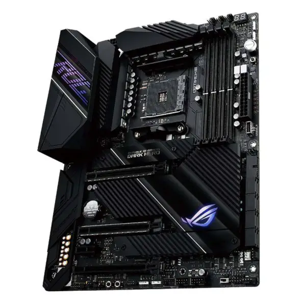 Asus Rog Crosshair Viii Dark Hero C8dh X570 Argb Placa Base Gaming Soporte Procesador 5800x 5900x 5950x