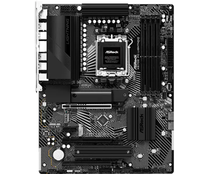 Asrock X670 X670e Placas Base Am5^5 Soporte Procesador Serie 7000 Socket Am5 Placa Base X670e Pg Lightning Ddr5 Am5