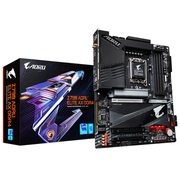 Ga Placa Base Z790-a Elite Ax Memoria Ddr4 Lga 1700 Intl 12ª 13ª Gen I7 13700 13900k Z790 A Elite Ax Wifi