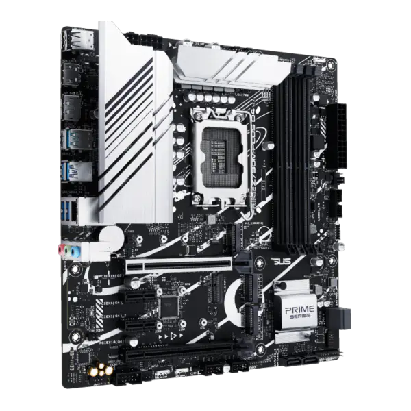 Asus Placa Base Prime Z790m-plus D4 Memoria Ddr4 Lga 1700 Soporte Intl 13gen 12gen Prime Z790m-plus D4